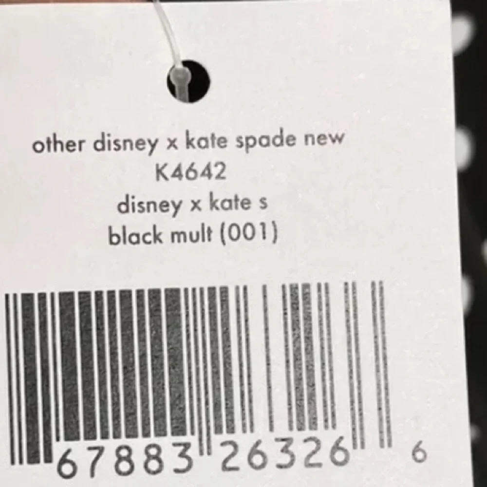 NWT Kate Spade Disney X Minnie Mouse Polka Dot Backpack black white Holiday - Picture 6 of 7